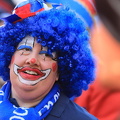 Karneval in blau und orange