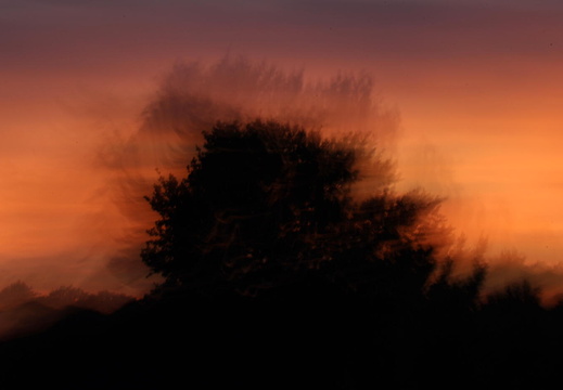Nach dem Sonnenuntergang - Wischeraufnahme