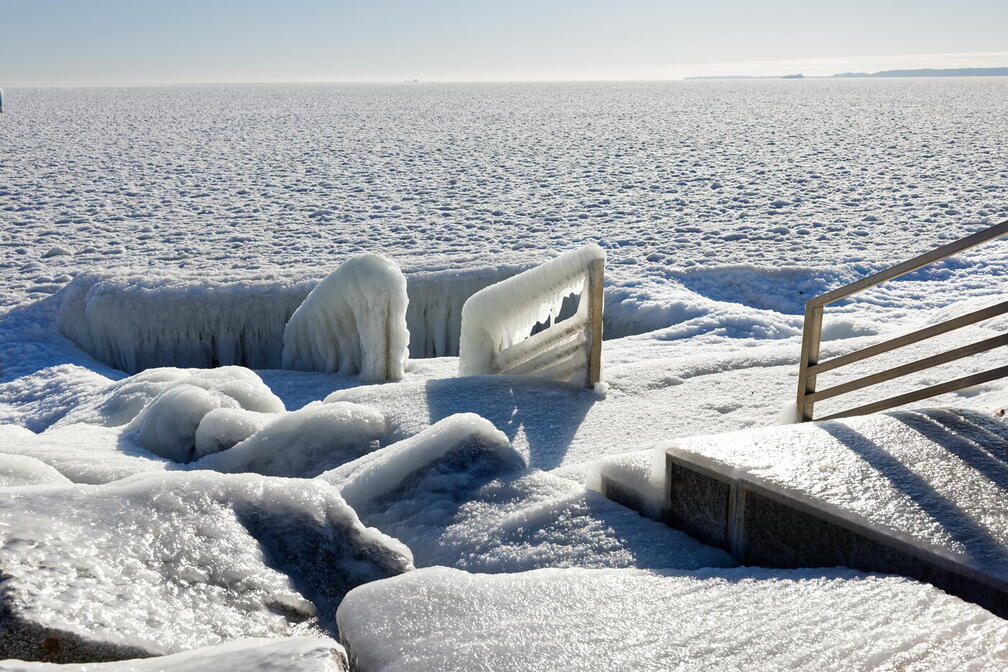 Winter an der Ostsee
