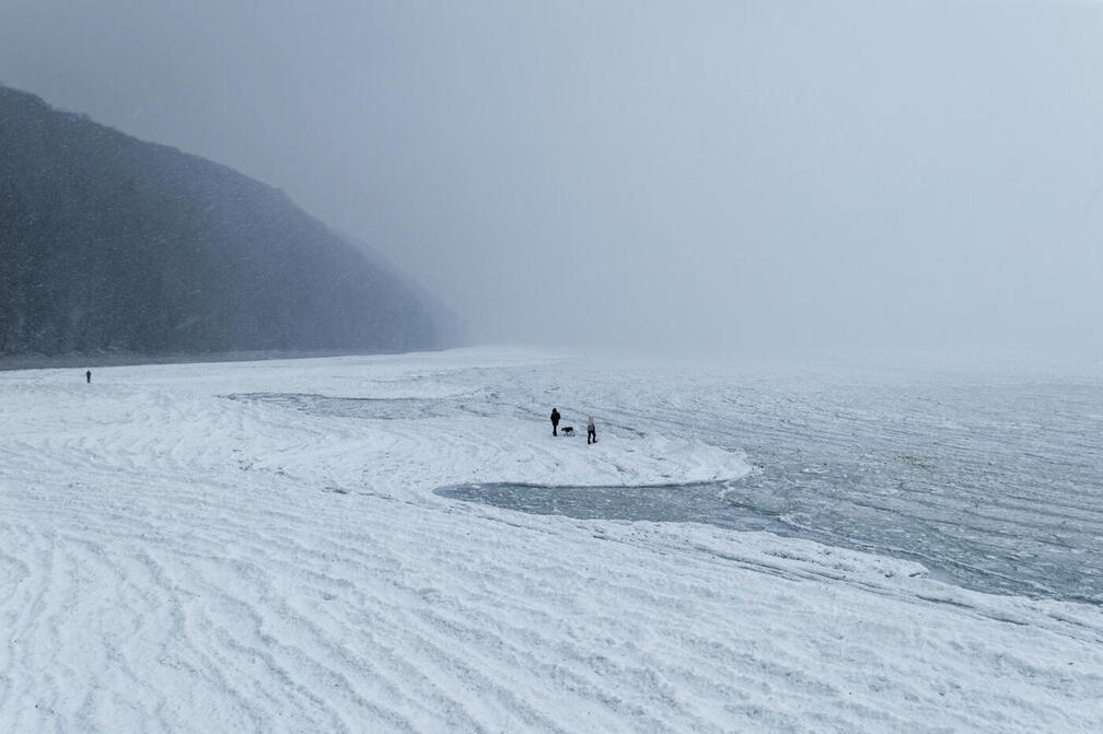 Winter an der Ostsee