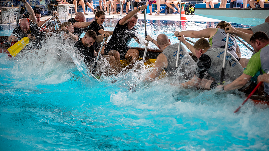 Indoor-Drachenbootrennen 2023